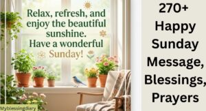 Happy Sunday Message, Blessings, Prayers & Wishes for Love, Family and Friends
