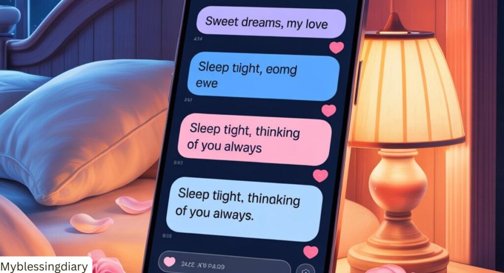 Flirty Good Night Message for My Love to Spark Romance Before Sleep
