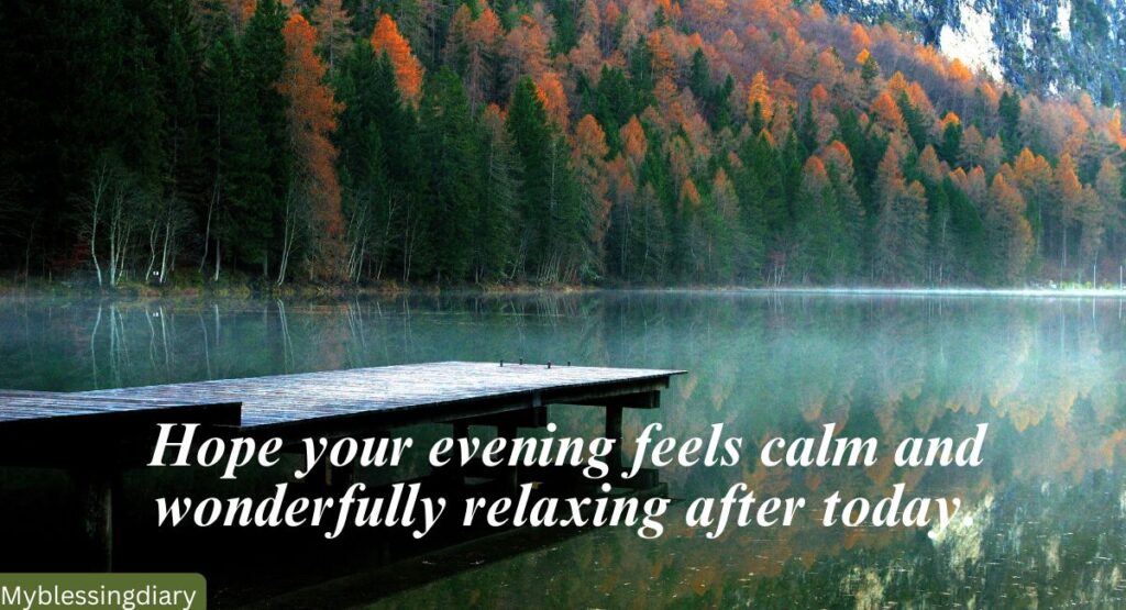 Emotional Good Evening Messages for Someone Special