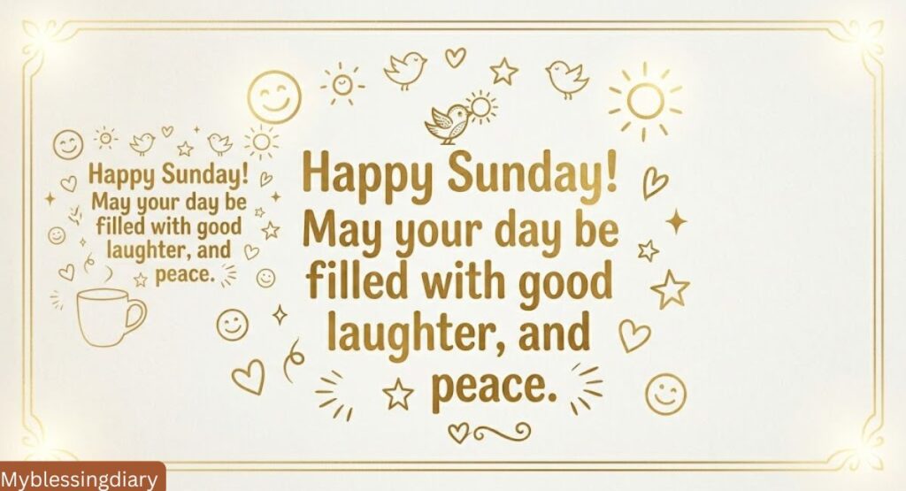Positive Sunday Blessings