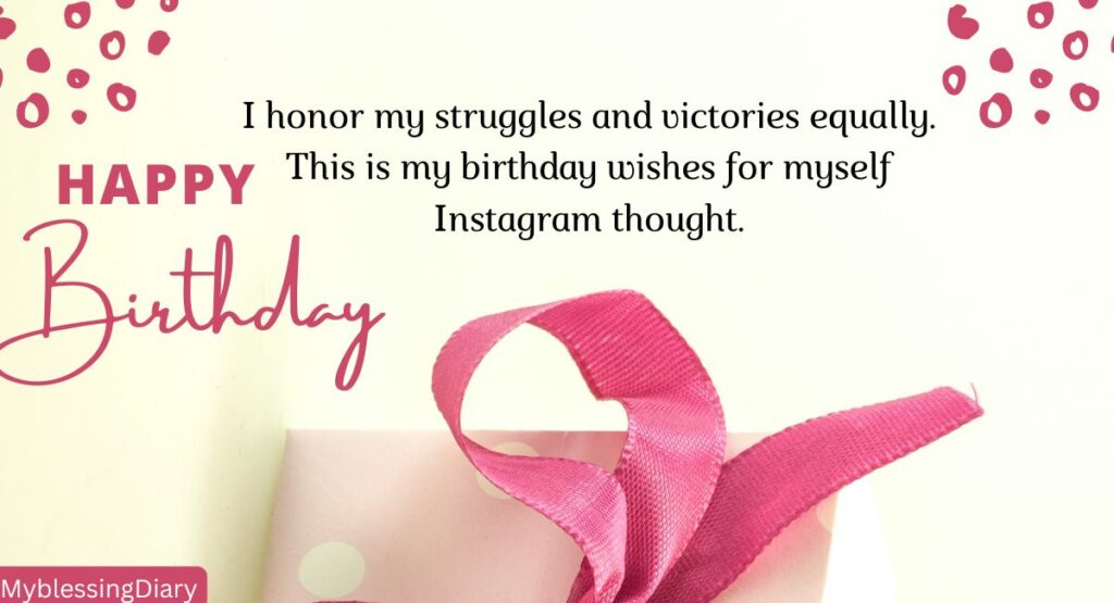 Birthday Wishes, Quotes & Messages for Myself