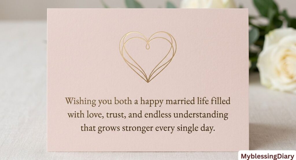 Happy Married Life Both of You Wishes for a Beautiful Journey of Love