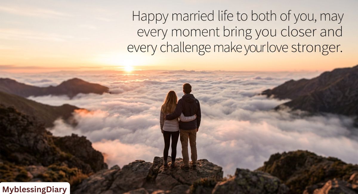 Happy Married Life Both of You Wishes for a Beautiful Journey of Love