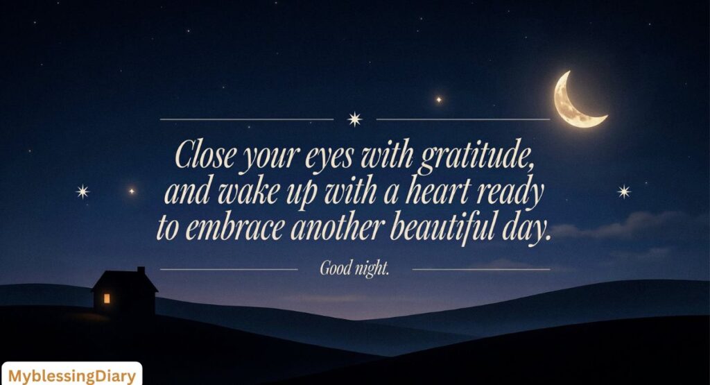 Positive Good Night Quotes