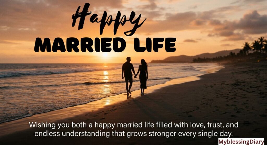 Happy Married Life Both of You Wishes for a Beautiful Journey of Love