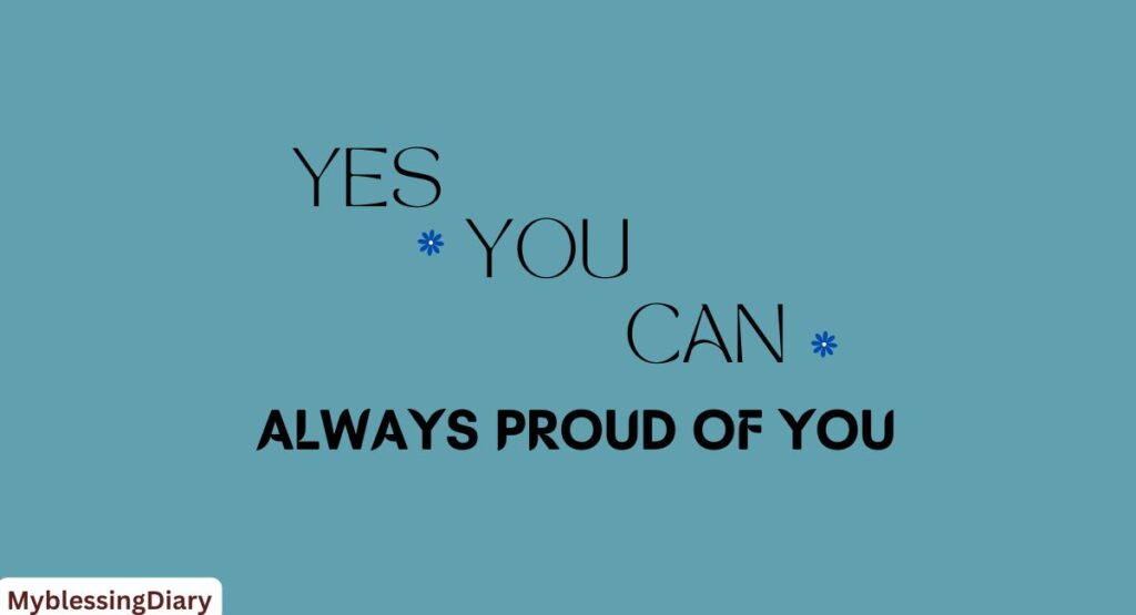 Always Proud of You