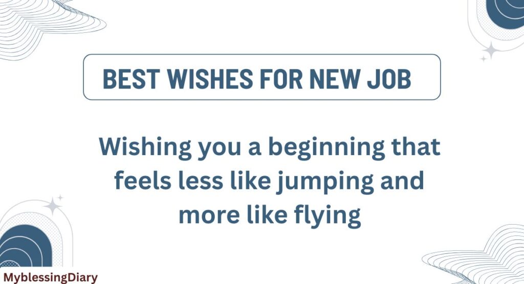 best wishes for job