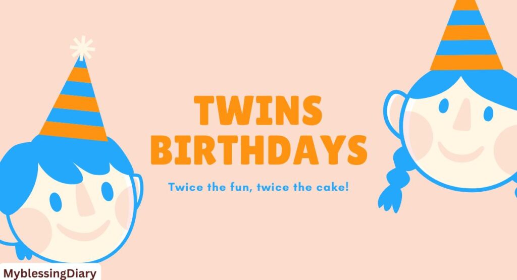 birthday greetings for twin brothers