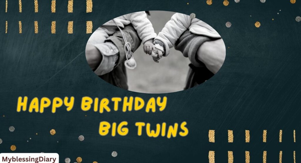 birthday greetings for twin brothers