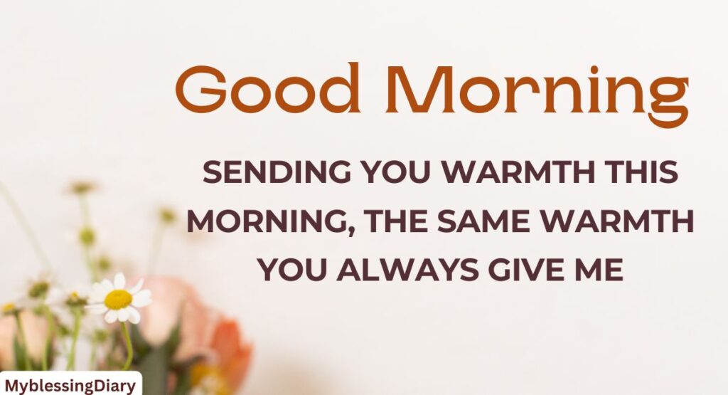 good morning message for a friend