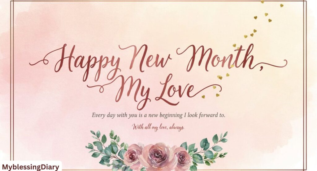Happy New Month Messages