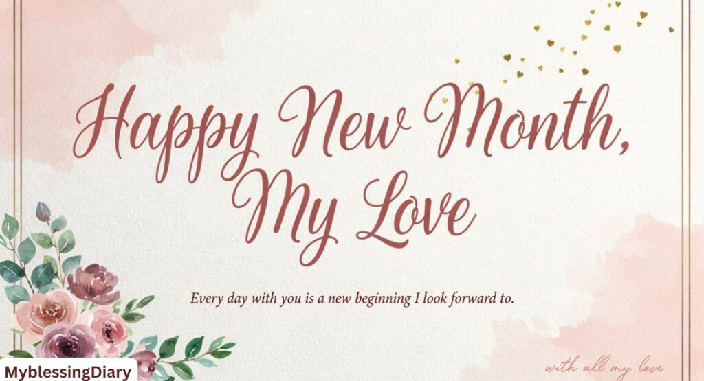 Happy New Month Messages