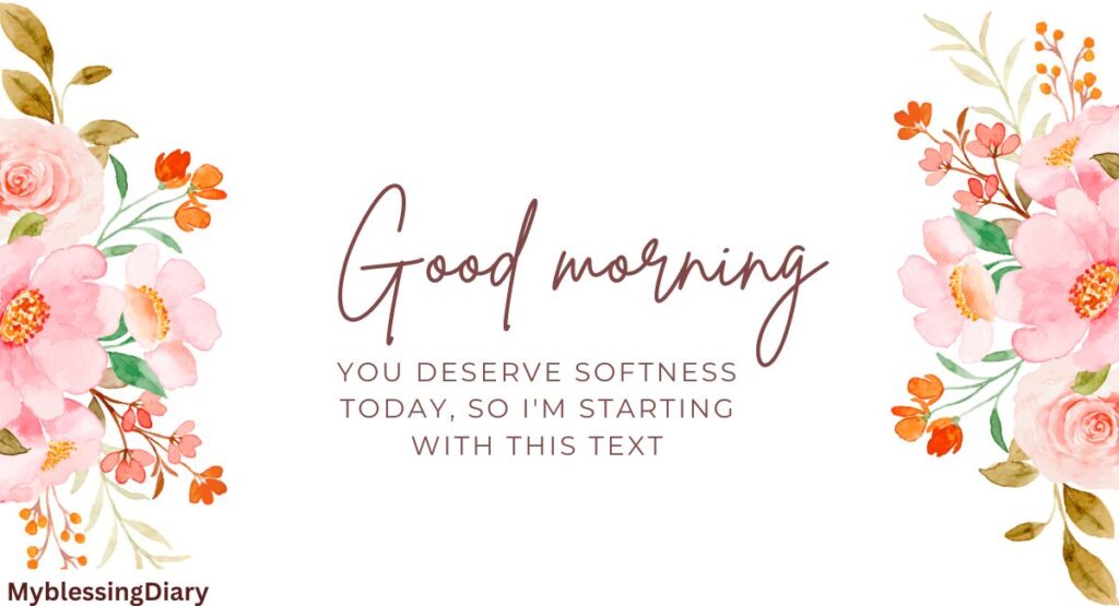 good morning message for a friend