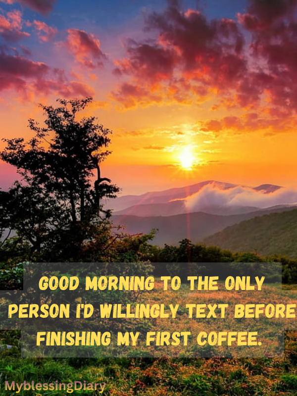 good morning message for my friend