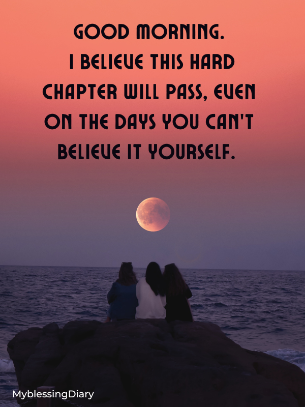good morning message for my friend