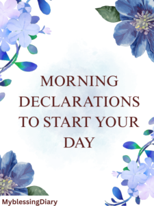 Morning Declarations
