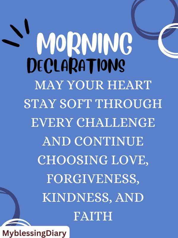Powerful Morning Declarations