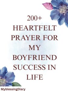 Prayer for My Boyfriend Success in Life