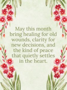 happy new month message to my love